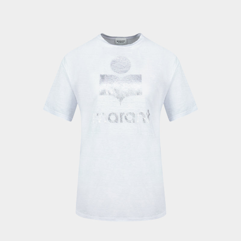 Zewel Gz T-Shirt - Isabel Marant - Linen - White