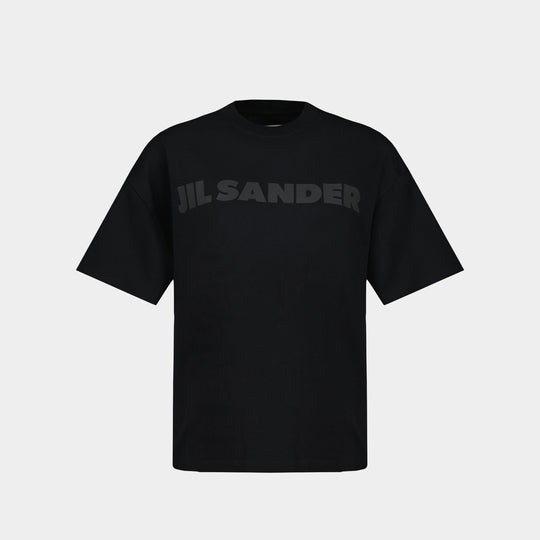 Cn Ss T-Shirt - Jil Sander - Cotton - Black