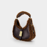 Kat Small  Piping Purse - Ganni - Synthetic - Brown