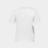 Bow Sash Easy T-Shirt - Simone Rocha - Lyocell - Ivory