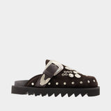 Aj1058 Mules - Toga Pulla - Leather - Brown