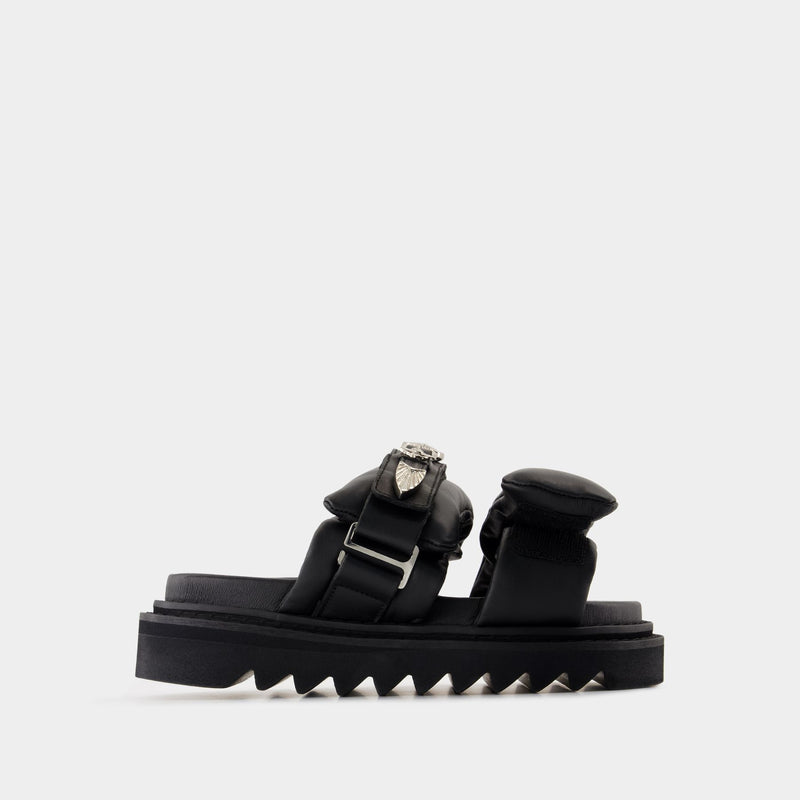 Aj1382 Sandals - Toga Pulla - Leather - Black