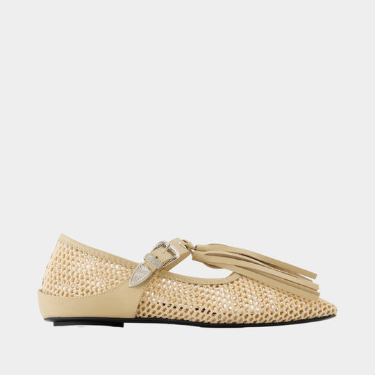 Ballerinas Aj1413 - Toga Pulla - Mesh - Beige
