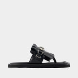Aj1461 Sandals - Toga Pulla - Leather - Black