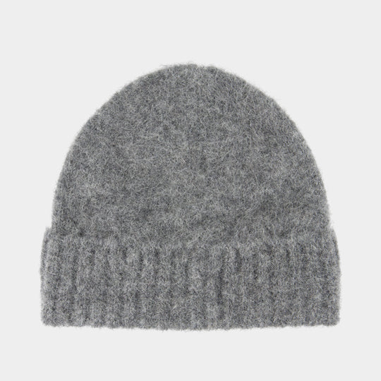Sajeanne Beanie - Samsoe Samsoe - Wool - Grey