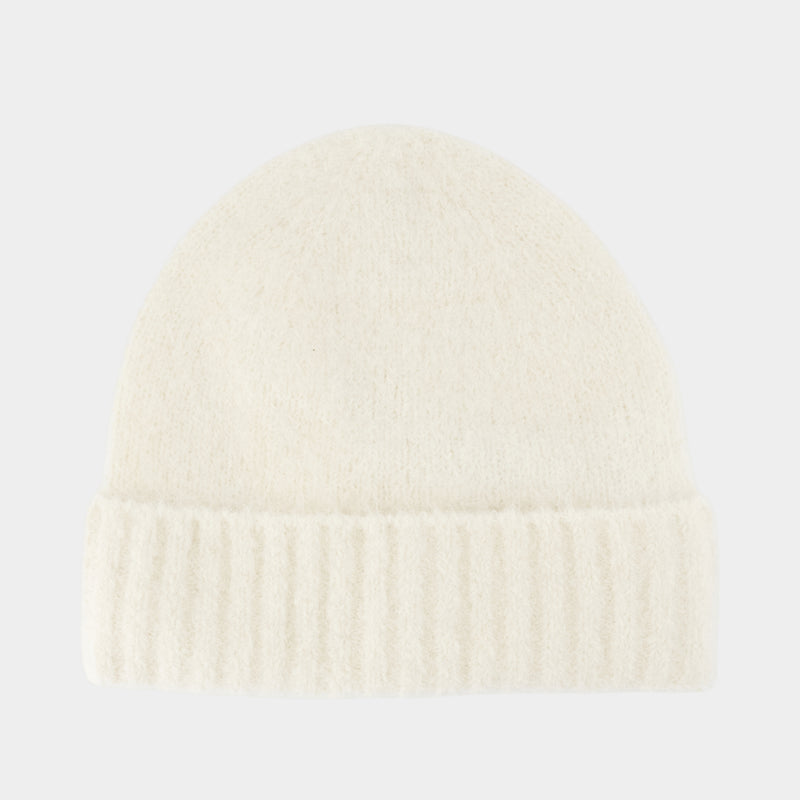 Sajeanne Beanie - Samsoe Samsoe - Wool - Beige