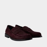 Safredda Loafers - SAMSØE SAMSØE - Leather - Burgundy