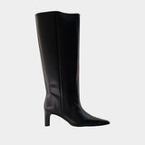 Saray Boots - SAMSØE SAMSØE - Leather - Black