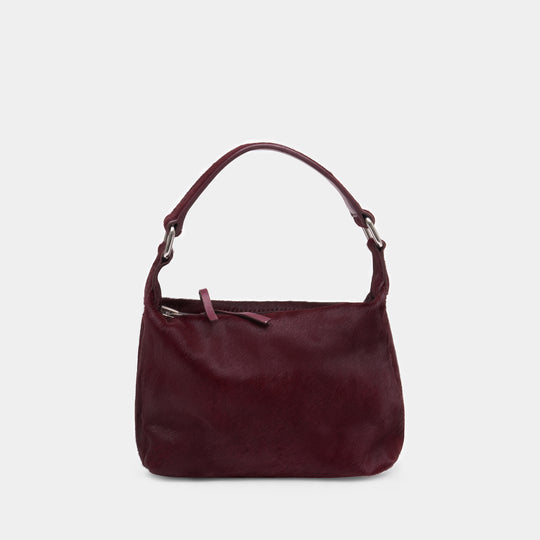 Salylo S Purse - SAMSØE SAMSØE - Leather - Burgundy