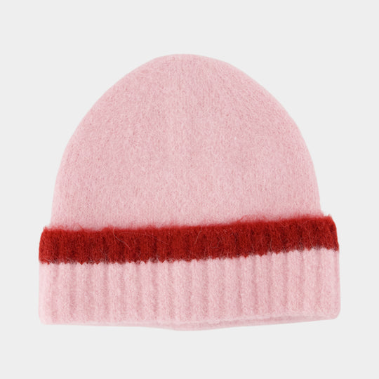 Sajeanne 15425 Beanie - SAMSØE SAMSØE - Wool - Pink