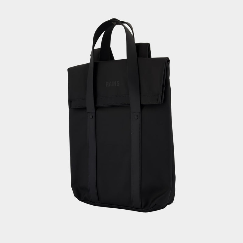 Tote Bag Mini W3 Shopper Bag - RAINS - Synthetic - Black