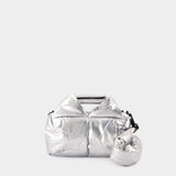 Nyssa Puffer Duffel Mini W3 Travel Bag - RAINS - Synthetic - Mirror