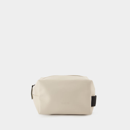 Small W3 Wash Bag - RAINS - Synthetic - Dune