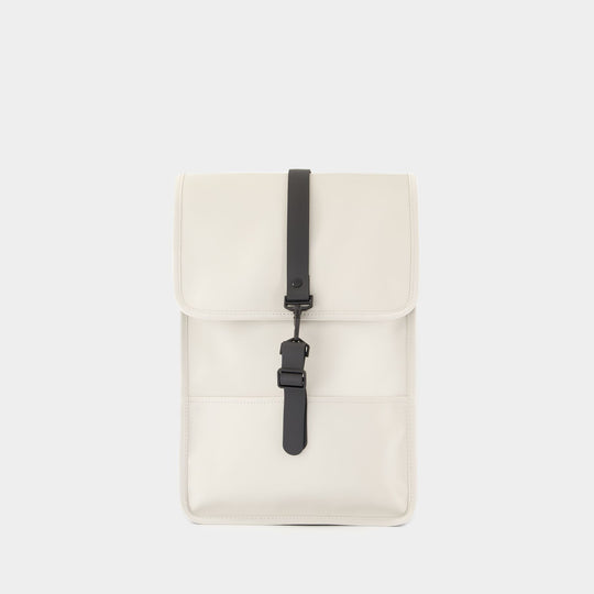 Mini W3 Backpack - RAINS - Synthetic - White