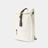 Rolltop Rucksack W3 - RAINS - Synthetic - White