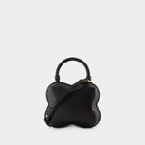 Butterfly Small Crossbody - Ganni - Synthetic Leather - Black