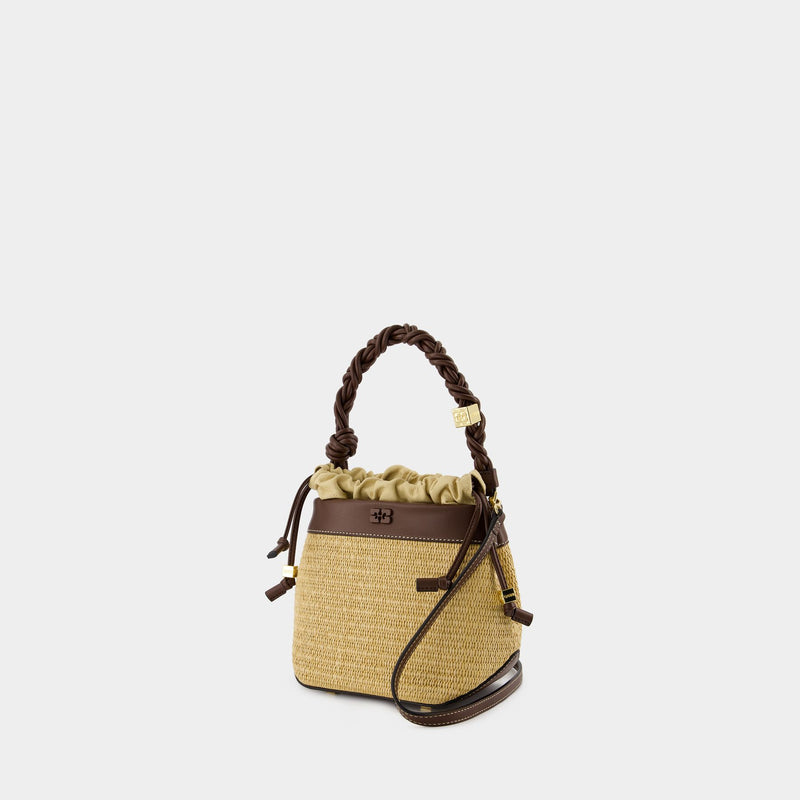 Ganni Bou Crossbody - Ganni - Synthetic Leather - Neutral