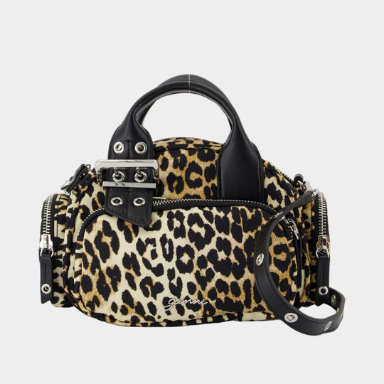 Bucky Polochon Small Crossbody - Ganni - Nylon - Printed