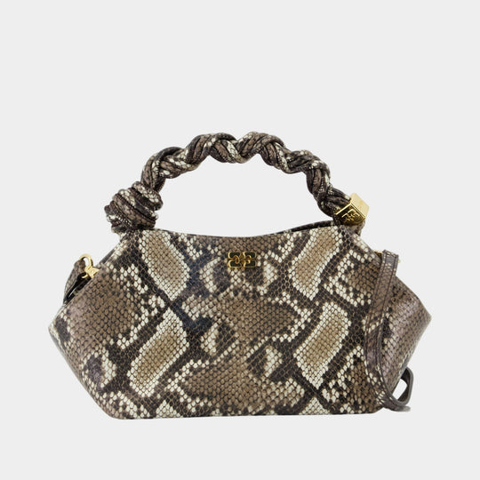Bou Small Crossbody - Ganni - Leather - Printed