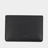 Bou Animals Cardholder - Ganni - Leather - Black