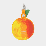 Apple Wallet - Ganni - Leather - Orange