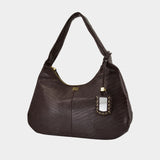Bou Xxl Travel Bag - Ganni - Leather - Brown