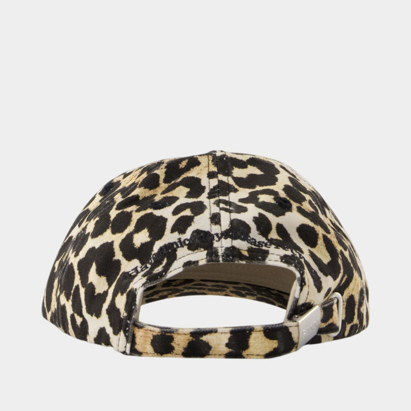 Leo Cap - Ganni - Cotton - Printed