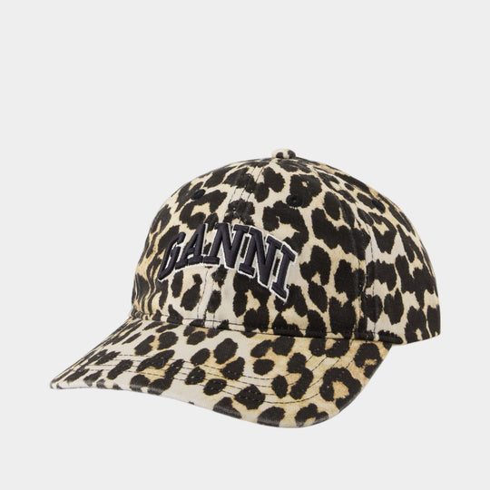 Leo Cap - Ganni - Cotton - Printed