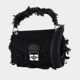 Apo G Mini Crossbody - Ganni - Cotton - Black