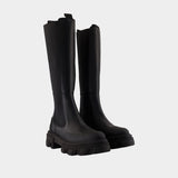 Chelsea Boots - Ganni - Leather - Black