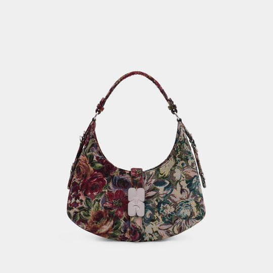 Kat Small Tapestry Tpj Shoulder Bag - Ganni - Synthetic - Multicolor