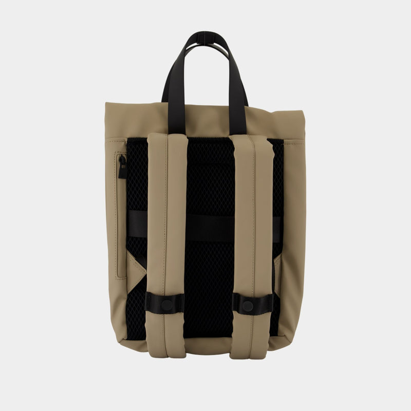 2 Way Tote Backpack Mini W3 Backpack - RAINS - Synthetic - Beige