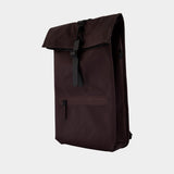 Rolltop Rucksack W3 Backpack - RAINS - Synthetic - Burgundy