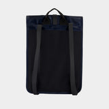 Rolltop Rucksack Mini W3 Backpack - RAINS - Synthetic - Blue