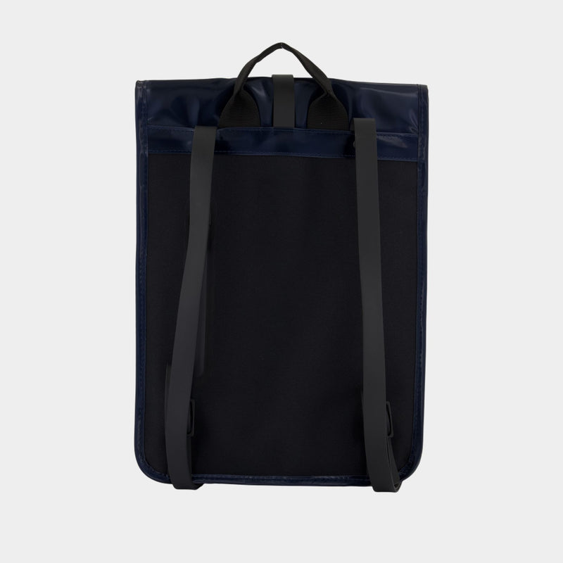 Rolltop Rucksack Mini W3 Backpack - RAINS - Synthetic - Blue