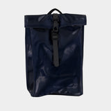 Rolltop Rucksack Mini W3 Backpack - RAINS - Synthetic - Blue