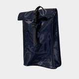 Rolltop Rucksack Mini W3 Backpack - RAINS - Synthetic - Blue