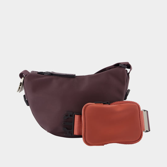 Valera Shoulder Bag Mini W3 Crossbody - RAINS - Synthetic - Burgundy