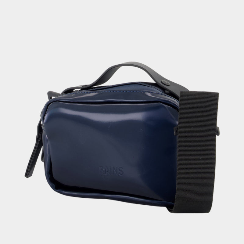 Box Micro W3 Shoulder Bag - RAINS - Synthetic - Blue