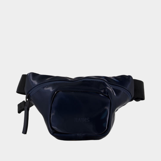 Bum Bag Micro W3 Belt Bag - RAINS - Synthetic - Blue
