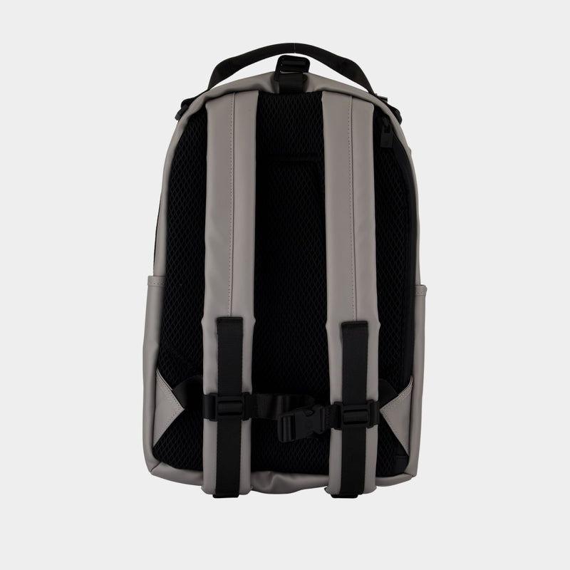 Clip Front Backpack W3 Backpack - RAINS - Synthetic - Grey
