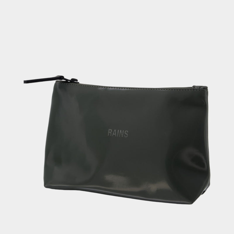 Cosmetic Bag W3 Pouch - RAINS - Synthetic - Green