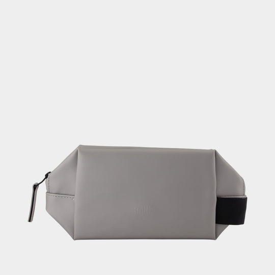 Wash Bag Small W3 Pouch - RAINS - Synthetic - Grey