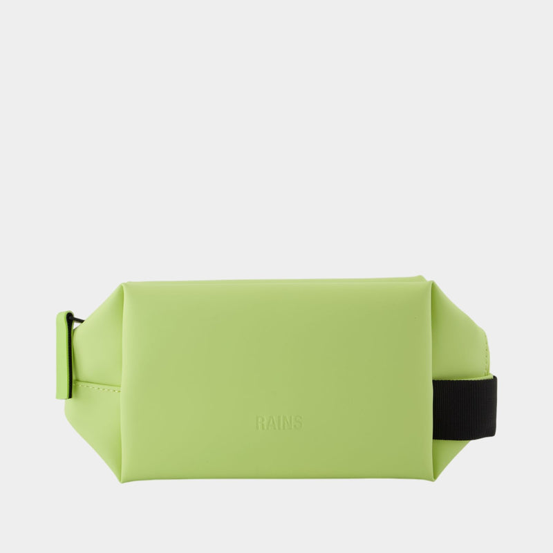Wash Bag Small W3 Pouch - RAINS - Synthetic - Yellow