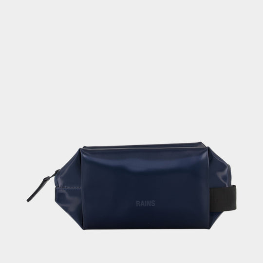Wash Bag Small W3 Pouch - RAINS - Synthetic - Blue