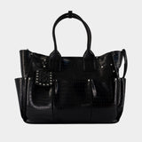 Posy Travel Bag - Ganni - Leather - Black