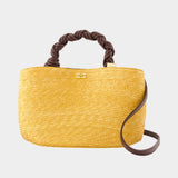 Bou Small Handbag - Ganni - Synthetic - Yellow
