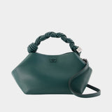 Bou Small Handbag - Ganni - Synthetic - Dark Green