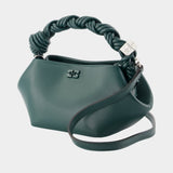 Bou Mini Handbag - Ganni - Synthetic - Dark Green