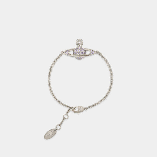 Mini Bas Relief Bracelet - Vivienne Westwood - Metal - Purple